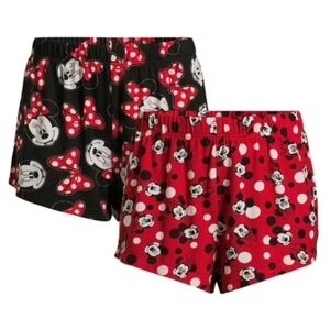 Disney MICKEY MINNIE   SHORTS 2 PAIRS 2X